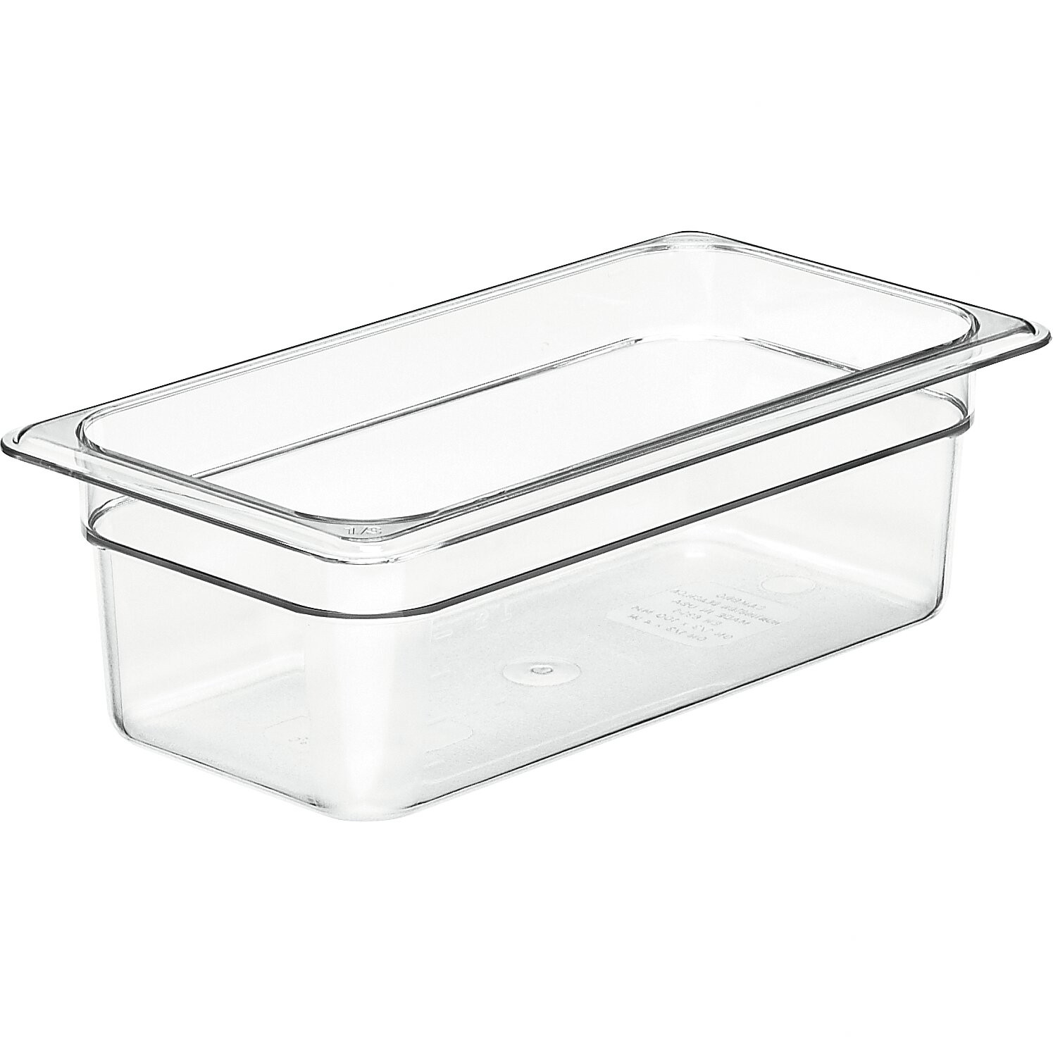 GN-Behälter GN 1/3 325 x 176 x 100 mm Copolymer BPA-frei transparent